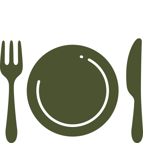 美味しい食事のアイコン